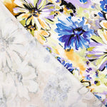 Punto Viscosa Floral Lila - Ribes y Casals