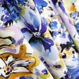 Punto Viscosa Floral Lila - Ribes y Casals