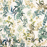 Punto Viscosa Floral Blanco - Ribes y Casals