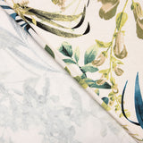 Punto Viscosa Floral Blanco - Ribes y Casals