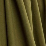 Punto Felpa Fino Verde Kaki - Ribes y Casals