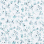 Punto Felpa Floral Aguamarina Oeko-Tex® - Ribes y Casals