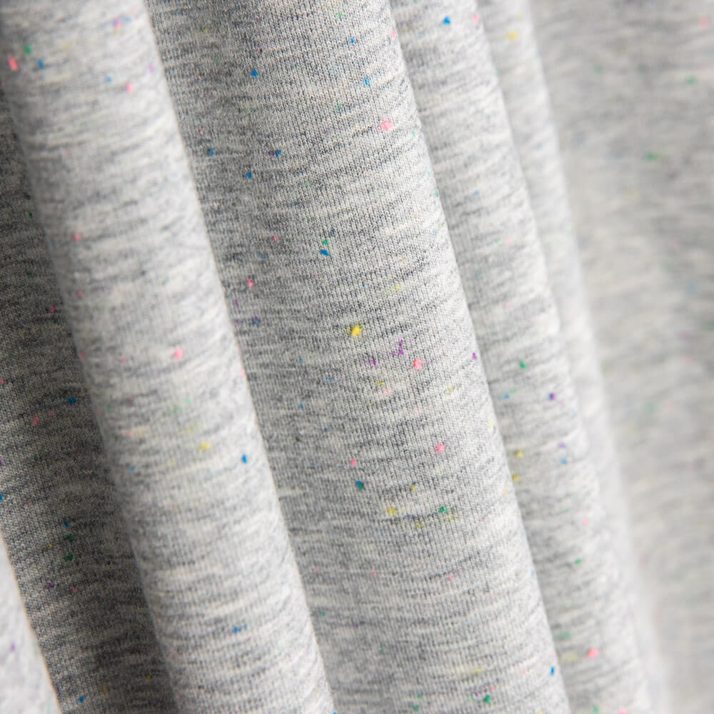 Punto Felpa Gris Oscuro Motitas - Ribes y Casals