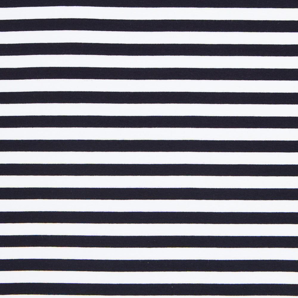 Punto Felpa Listada Azul Oscuro - Ribes y Casals