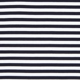 Punto Felpa Listada Azul Oscuro - Ribes y Casals