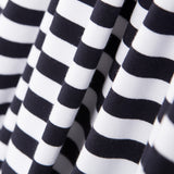 Punto Felpa Listada Azul Oscuro - Ribes y Casals