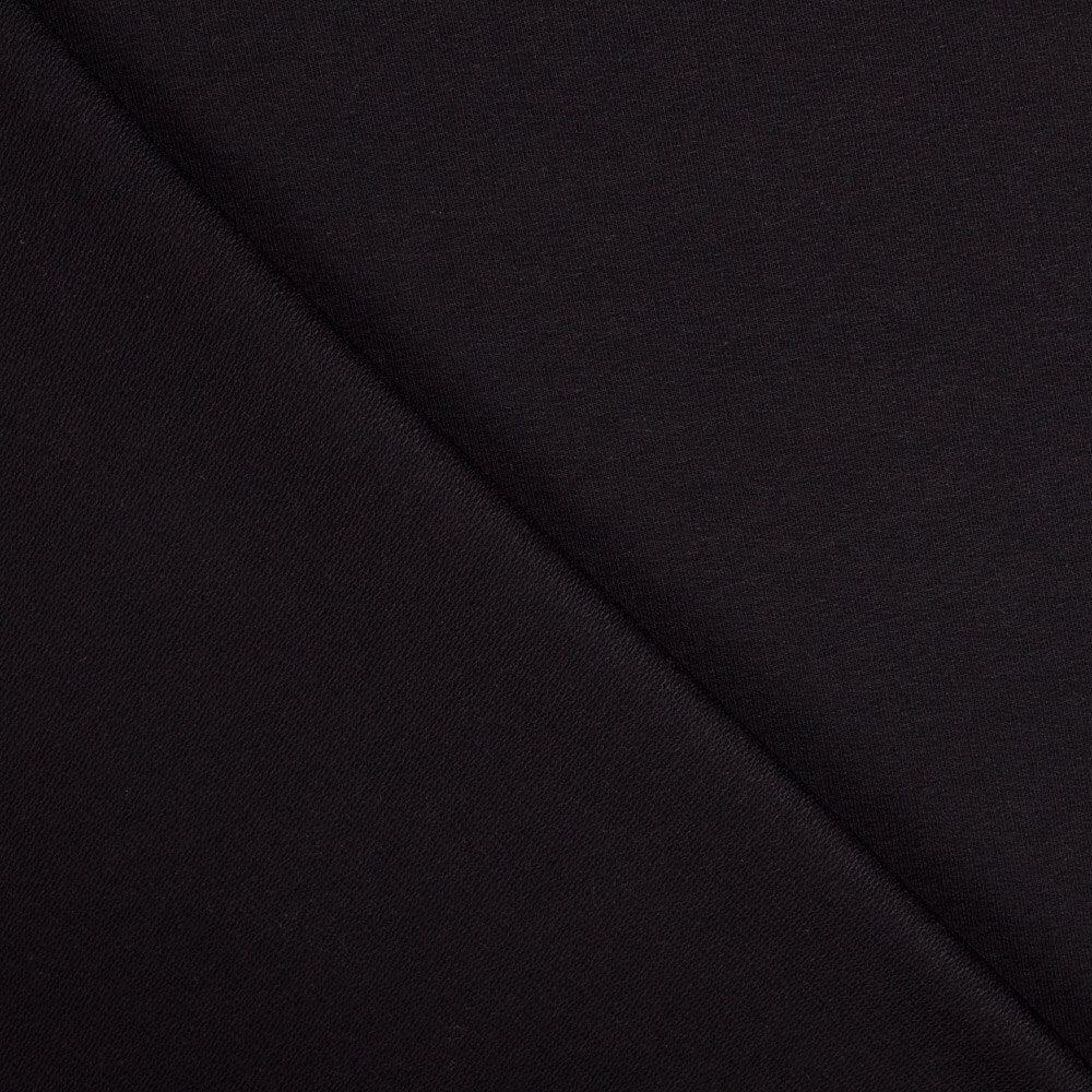 Punto Felpa Orgánico Negro - Ribes y Casals