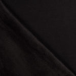 Punto Felpa Pelo Corto Negro - Ribes y Casals