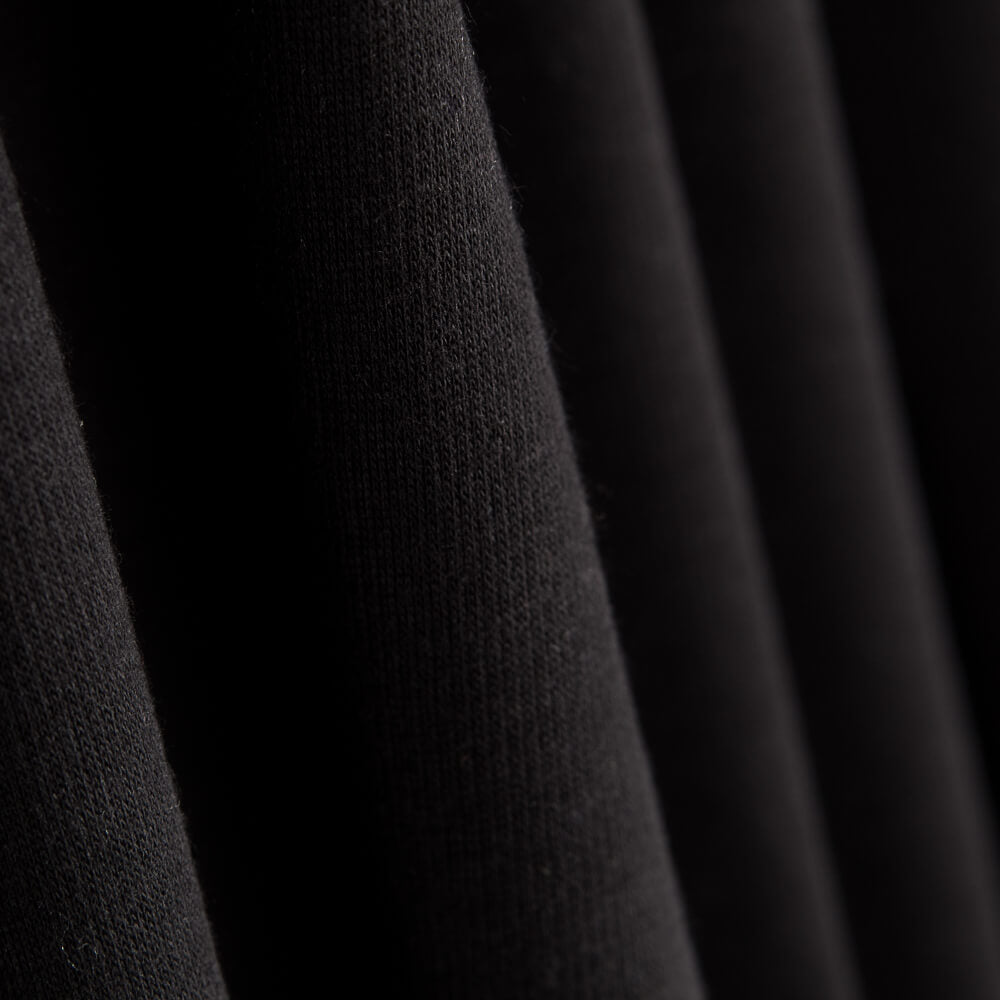 Punto Felpa Pelo Corto Negro - Ribes y Casals