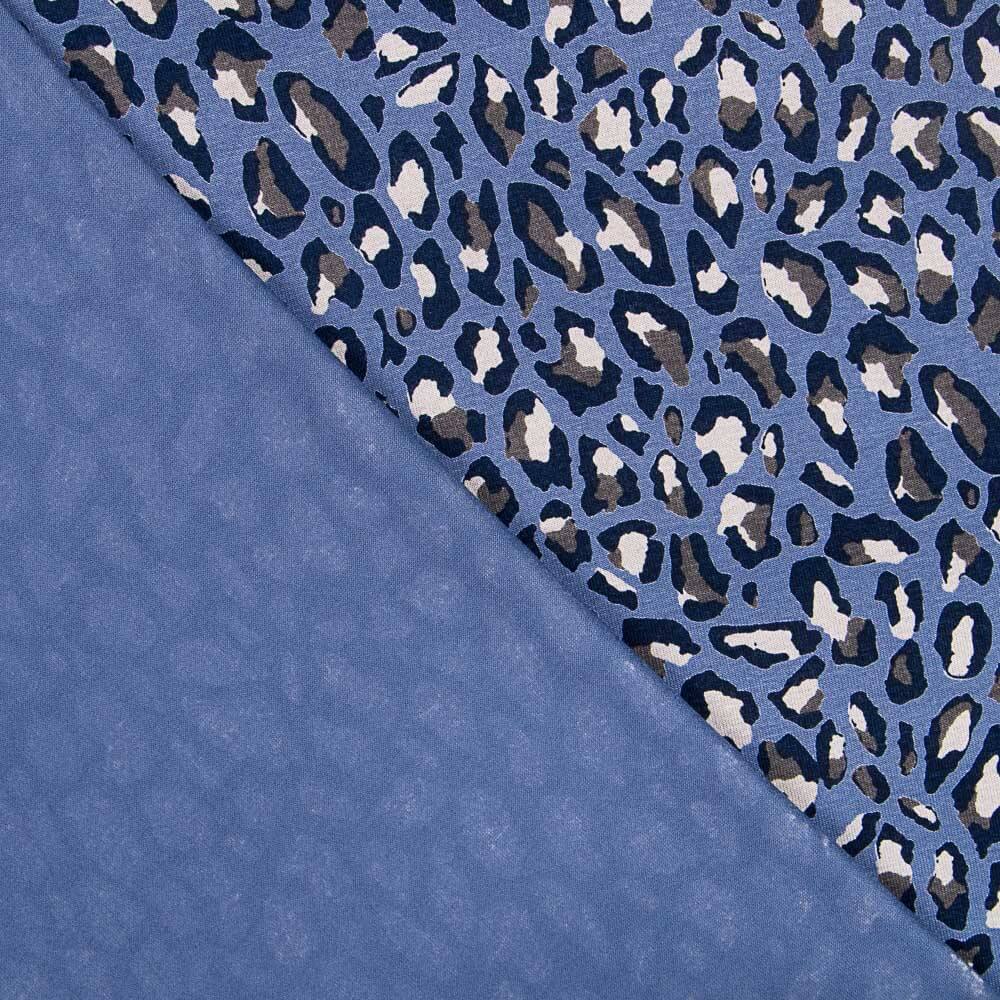 Retal Punto Fino Salvaje Azul 85x150 cm - Ribes y Casals