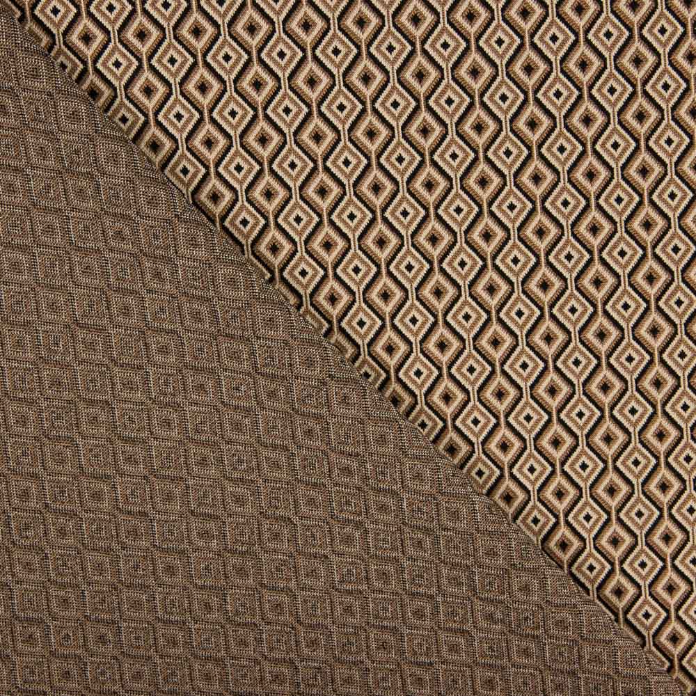 Punto Jacquard Hexa Camel - Ribes y Casals