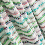 Punto Jacquard Listado Verde - Ribes y Casals