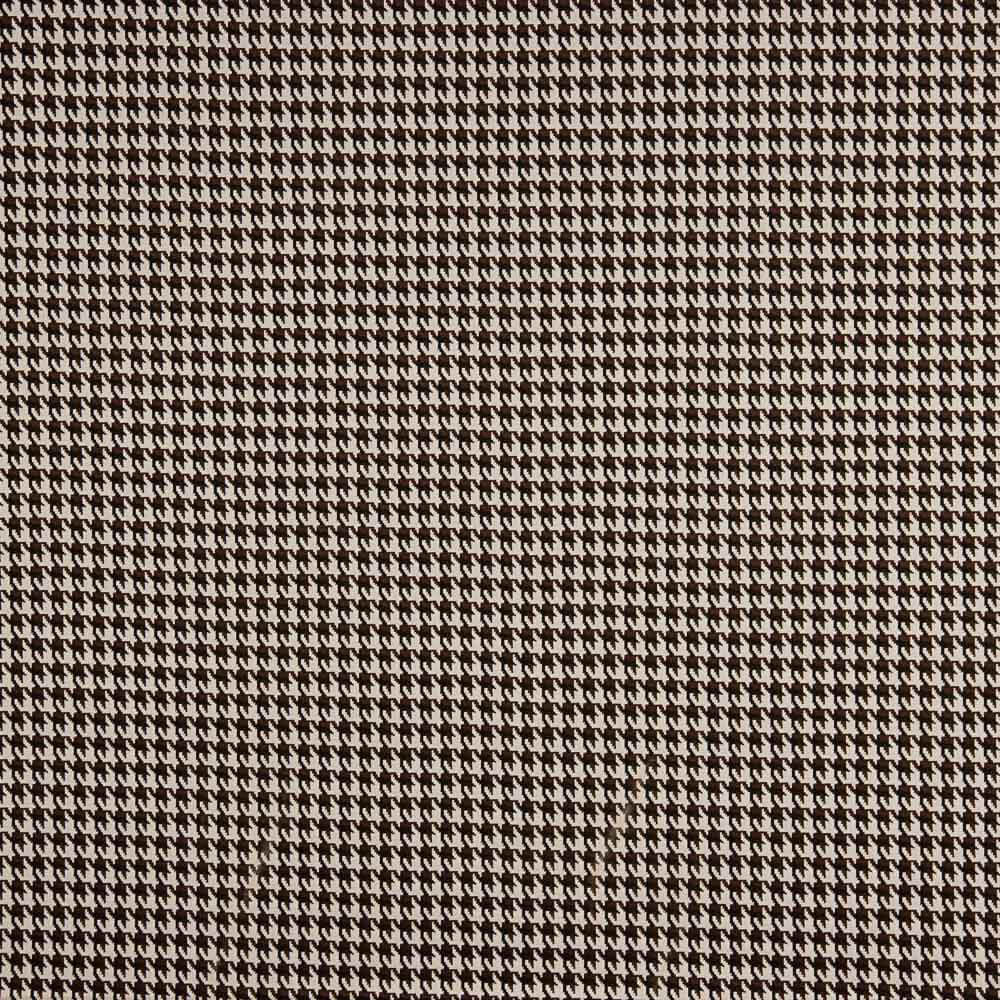 Punto Jacquard Pata Gallo Marrón Choco - Ribes y Casals