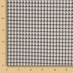 Punto Jacquard Pata Gallo Gris Claro - Ribes y Casals