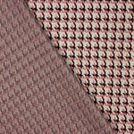 Punto Jacquard Pata Gallo Rosa Bombón - Ribes y Casals