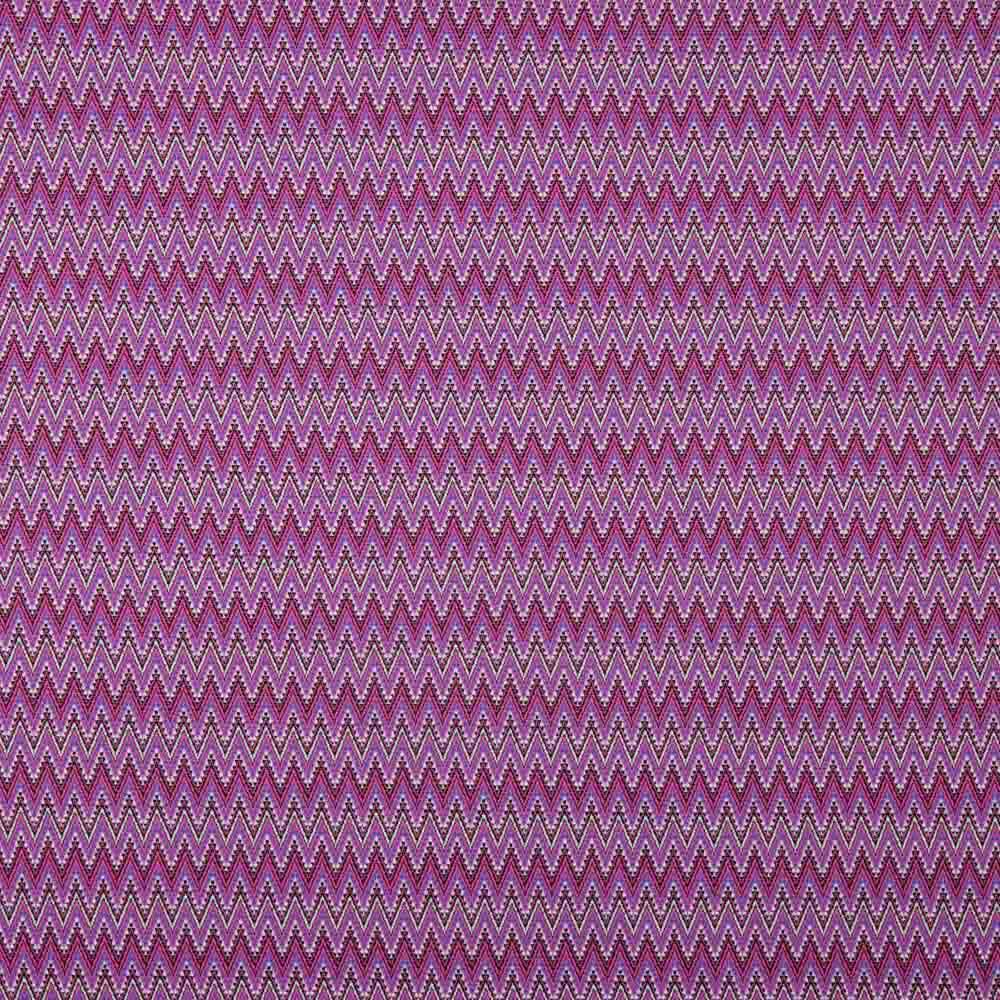 Punto Jacquard ZigZag Magenta - Ribes y Casals