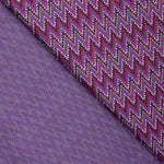 Punto Jacquard ZigZag Magenta - Ribes y Casals