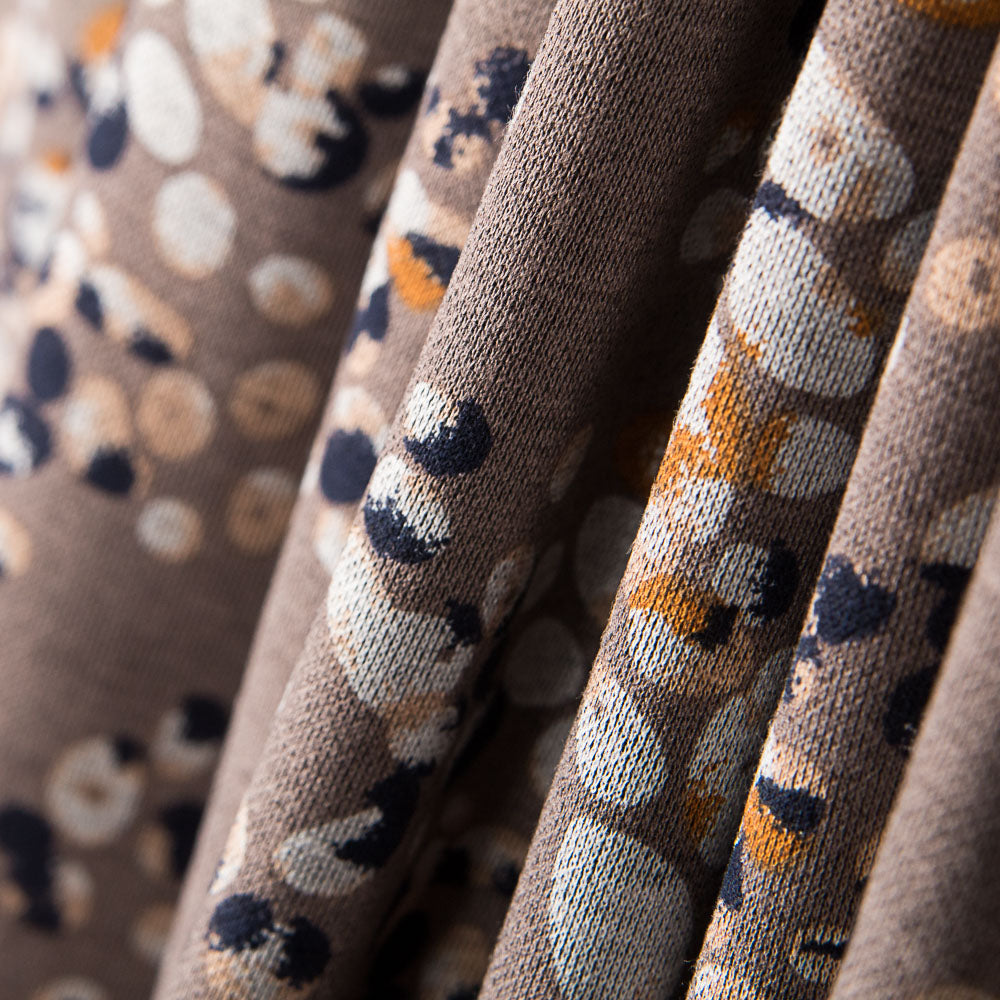 Punto Jersey Burbujas Beige - Ribes y Casals