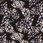 Punto Jersey Burbujas Negro - Ribes y Casals