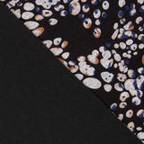 Punto Jersey Burbujas Negro - Ribes y Casals