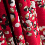 Punto Jersey Burbujas Rojo - Ribes y Casals