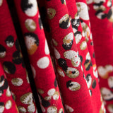 Punto Jersey Burbujas Rojo - Ribes y Casals