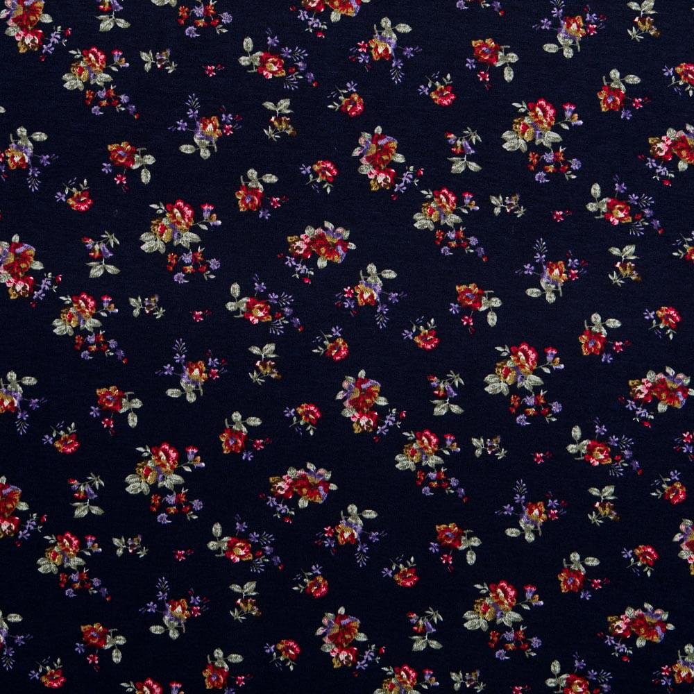 Punto Jersey Cretona Marino - Ribes y Casals