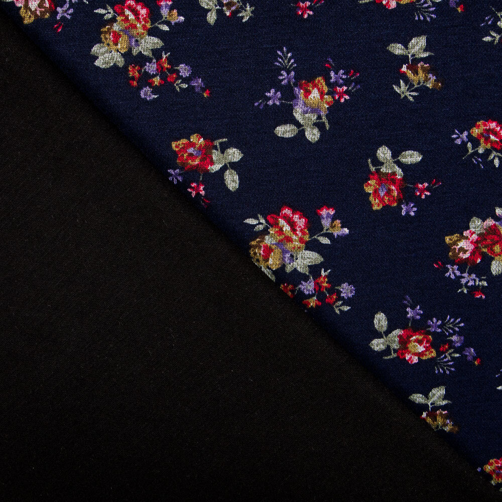 Punto Jersey Cretona Marino - Ribes y Casals