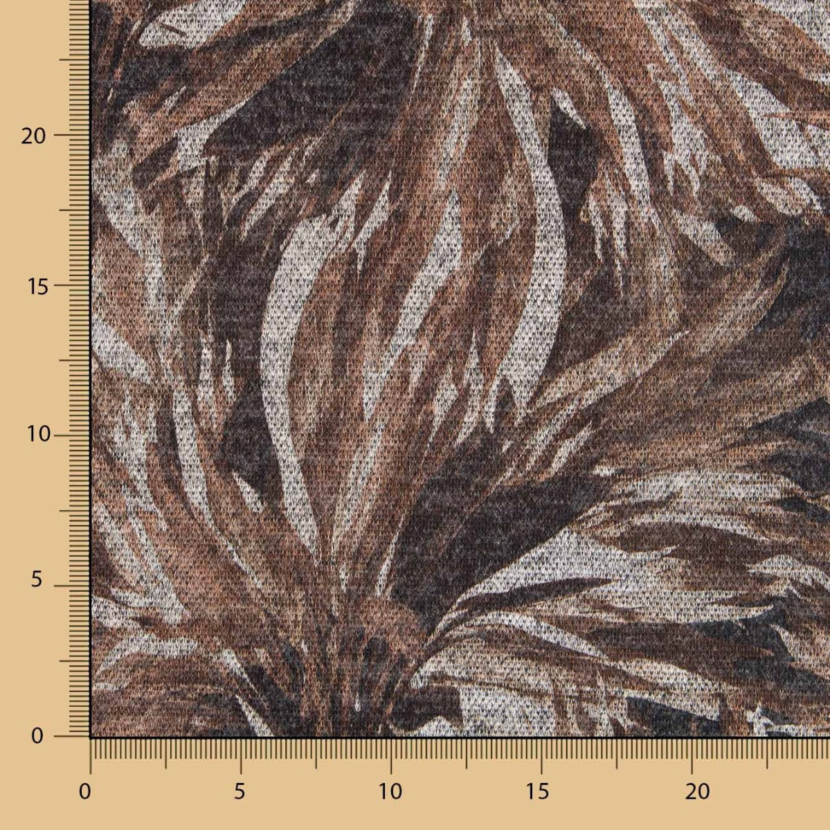 Punto Jersey Salvaje Marrón - Ribes y Casals