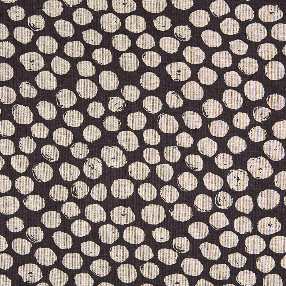 Punto Jersey Topos Negro - Ribes y Casals