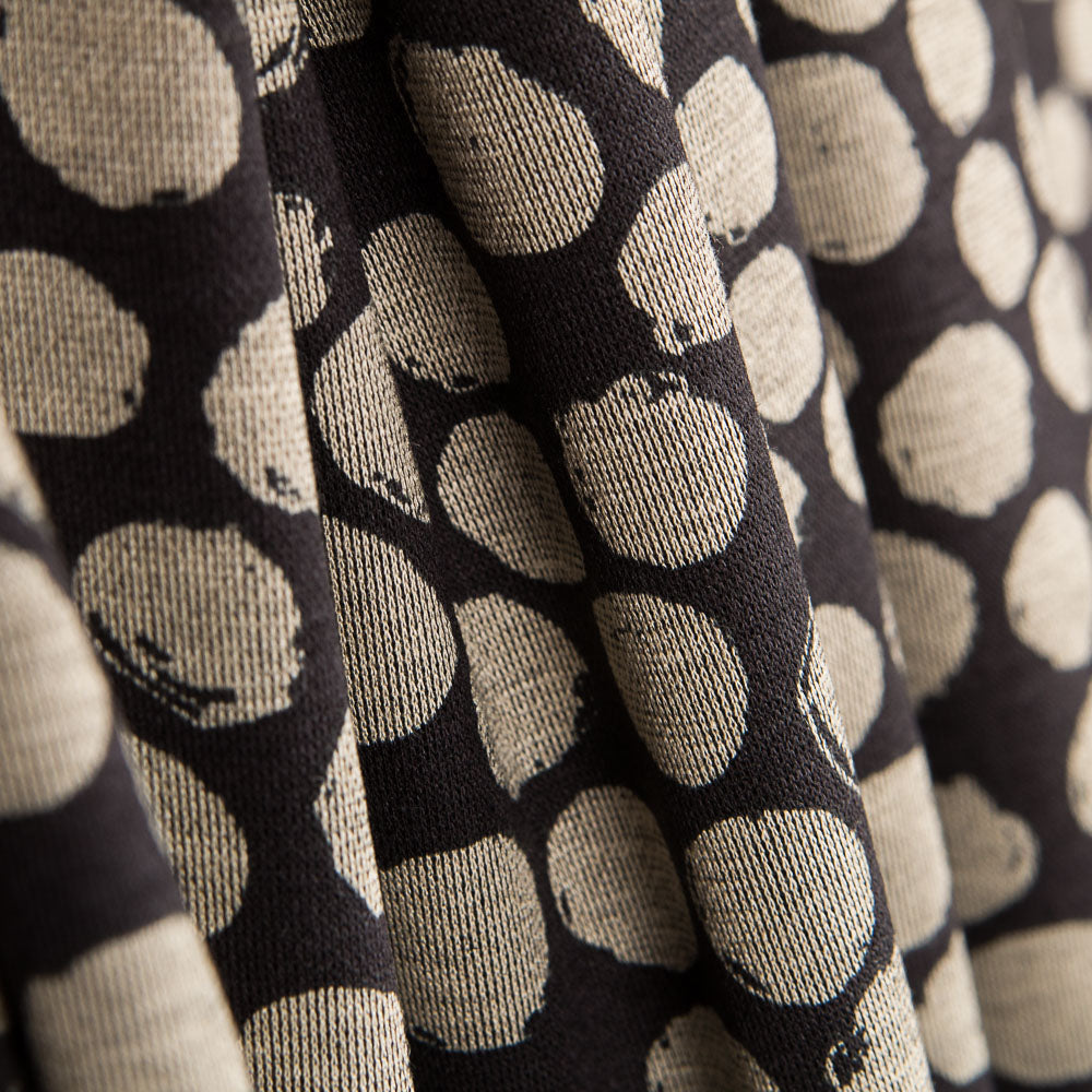 Punto Jersey Topos Negro - Ribes y Casals