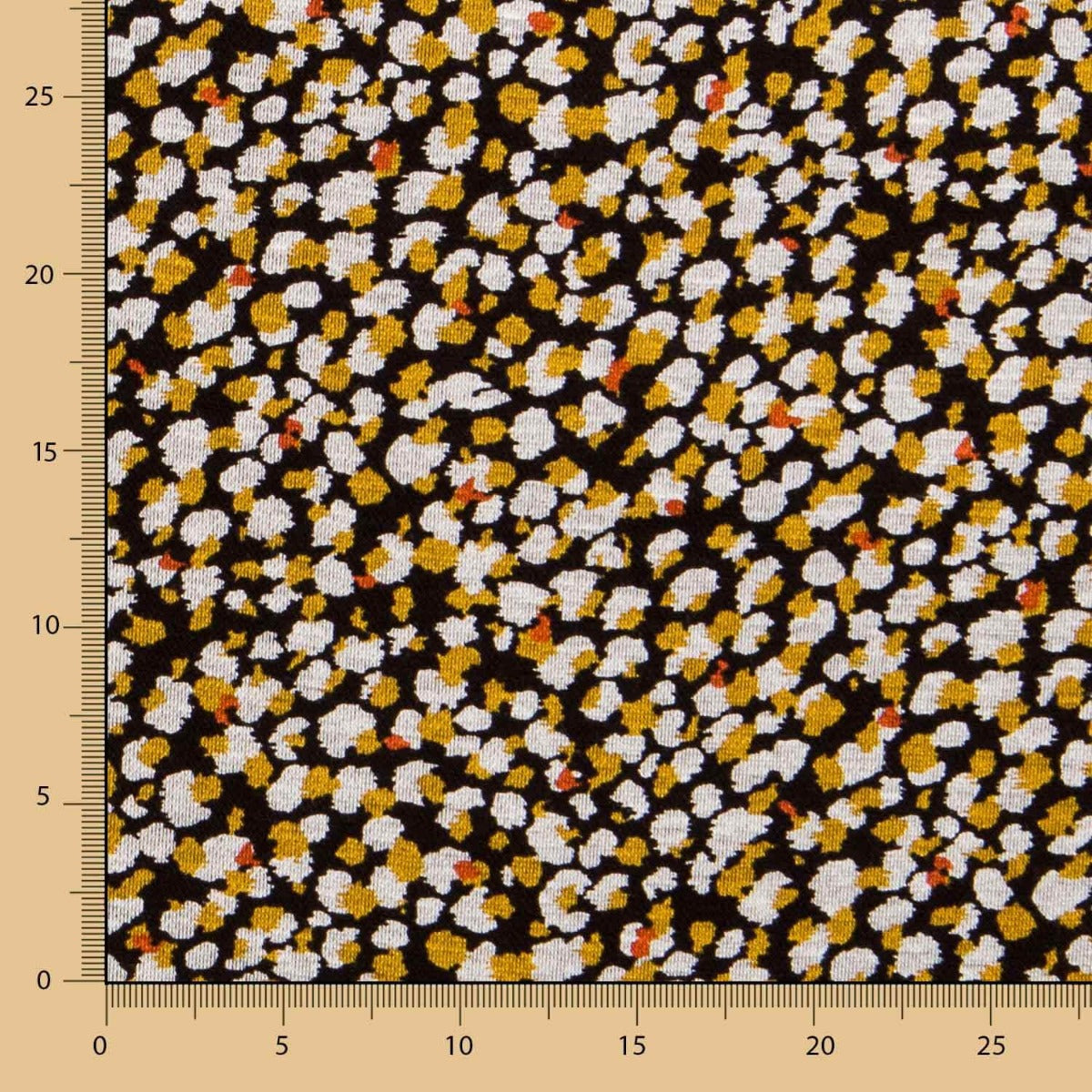 Punto Jersey Viscosa Moteado Doré - Ribes y Casals