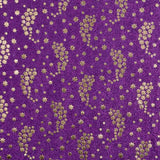 Punto Lamé Morado Estrellas - Ribes y Casals