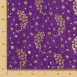 Punto Lamé Morado Estrellas - Ribes y Casals