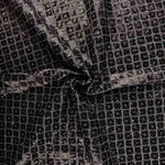 Punto Lamé Plateado Cuadros Lentejuela - Ribes y Casals