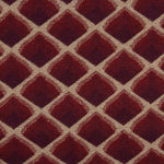 Punto Tricot Lana Poncho Granate Ondas - Ribes y Casals