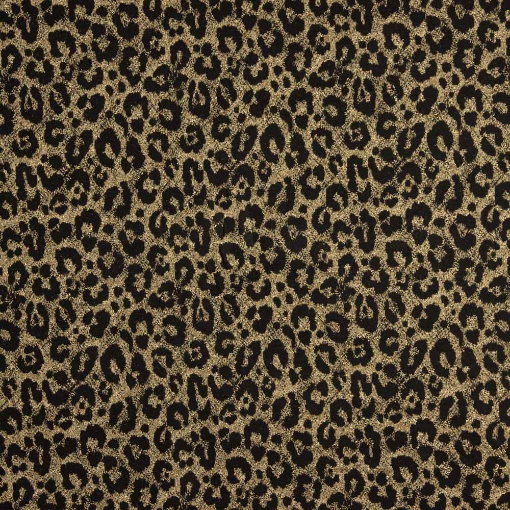 Punto Lurex Animal Print Oro - Ribes y Casals