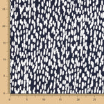 Retal Punto Viscosa Moteado Marino 60x140 cm - Ribes y Casals