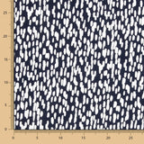 Retal Punto Viscosa Moteado Marino 60x140 cm - Ribes y Casals