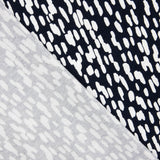 Retal Punto Viscosa Moteado Marino 60x140 cm - Ribes y Casals