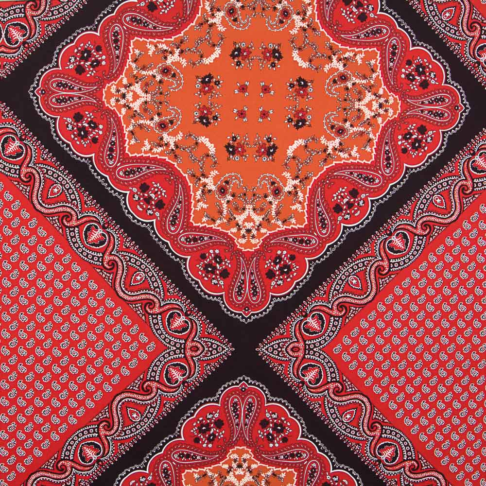 Punto Paisley Patch Terracota - Ribes y Casals