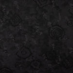 Punto Poliéster Jacquard Negro - Ribes y Casals