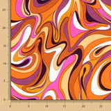 Punto Viscosa Paisley Fucsia - Ribes y Casals