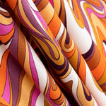 Punto Viscosa Paisley Fucsia - Ribes y Casals