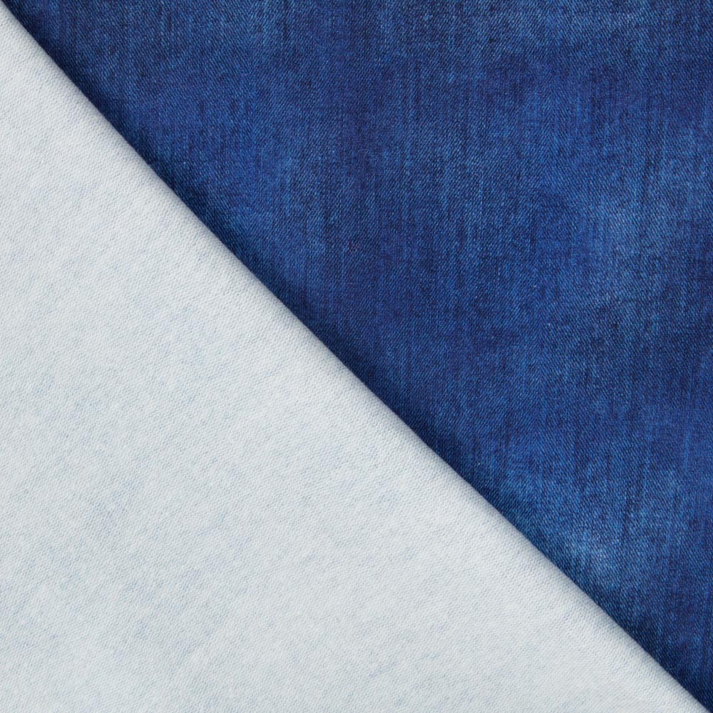 Punto Sudadera Perchado Denim - Ribes y Casals