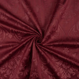 Punto Terciopelo Jacquard Granate - Ribes y Casals