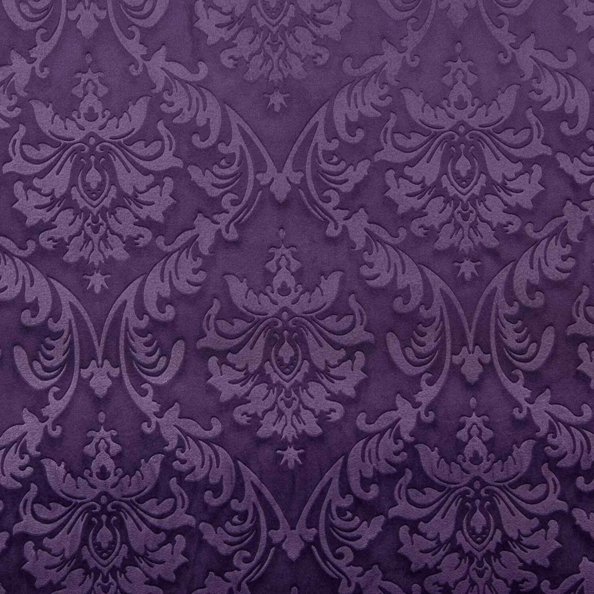 Punto Terciopelo Jacquard Morado - Ribes y Casals