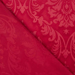 Punto Terciopelo Jacquard Rojo - Ribes y Casals