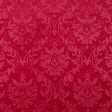 Punto Terciopelo Jacquard Rojo - Ribes y Casals