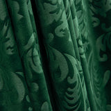 Punto Terciopelo Jacquard Verde - Ribes y Casals